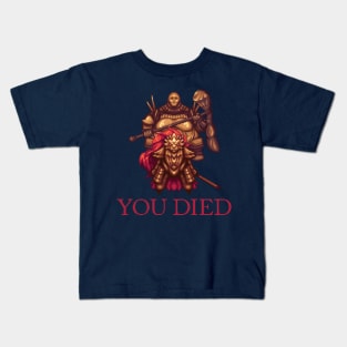 Pixel Ornstein & Smough Kids T-Shirt